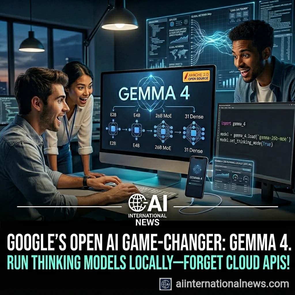 Google Drops Gemma 4: The Open-Source AI That Can Run Entirely on Your Phone