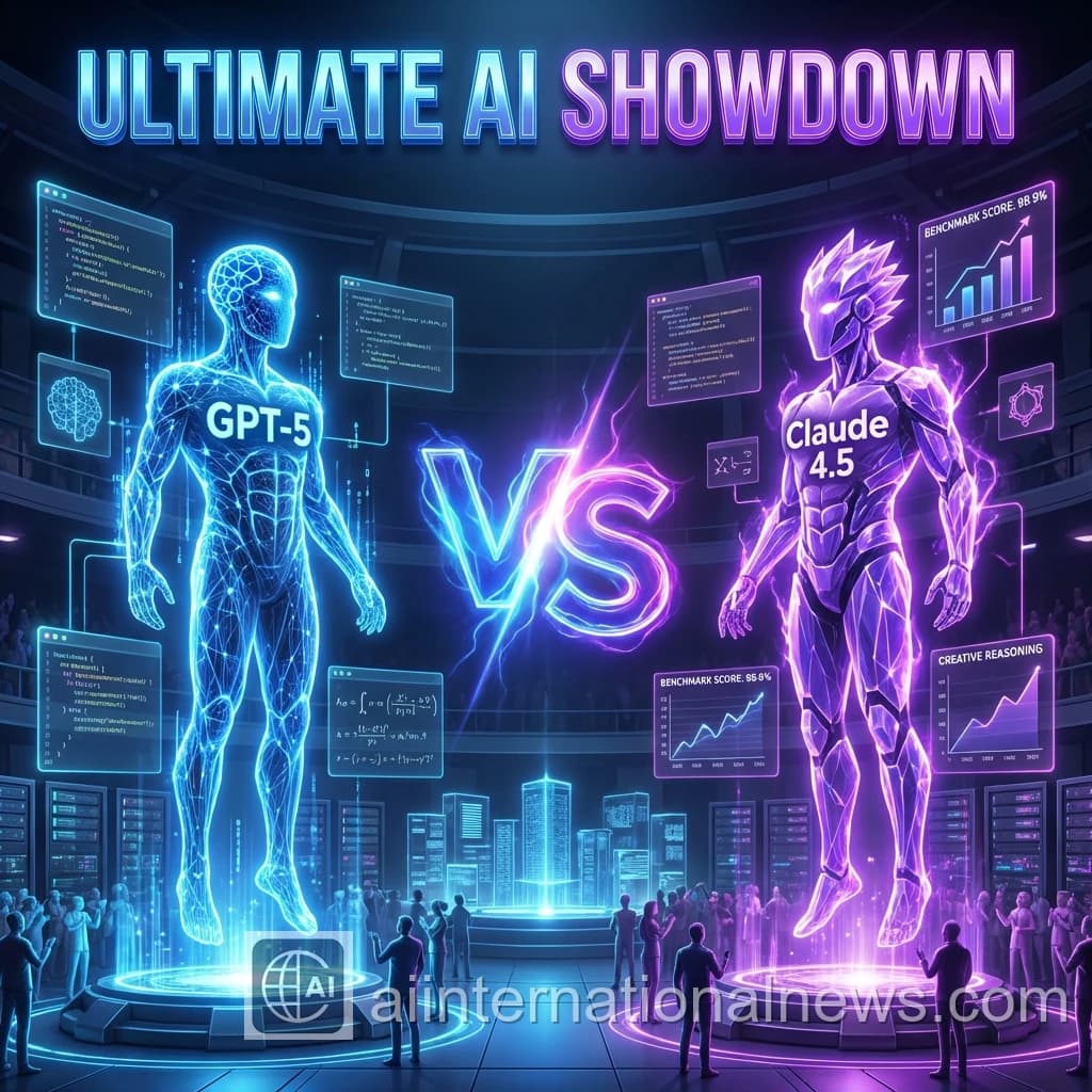 GPT-5 vs Claude 4.5: The Ultimate AI Showdown (2026 Benchmarks)