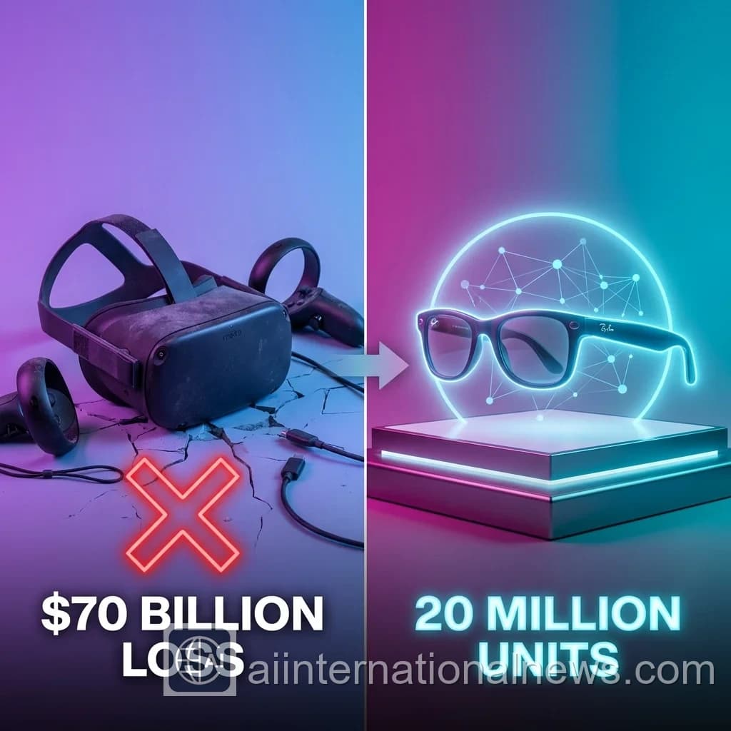 Meta Abandons VR After $70B Loss, Shifts to AI Wearables (2026)
