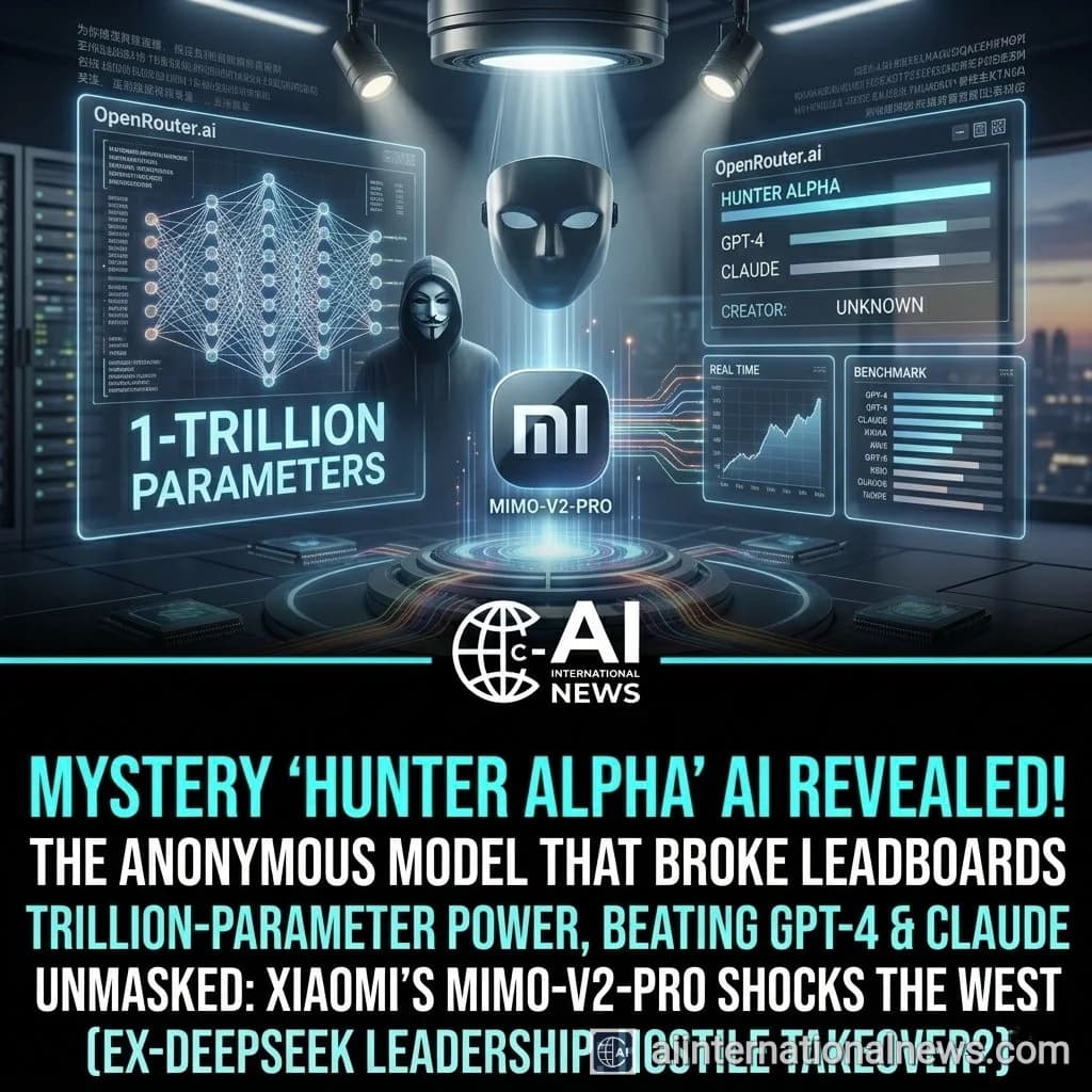 Mystery 'Hunter Alpha' AI Revealed: The Trillion-Parameter Shock