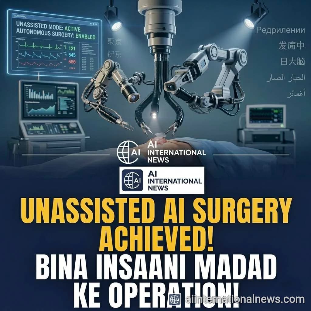 Medical Marvel: World's First Fully Autonomous AI Surgeon Completes 10-Hour Operation 🏥