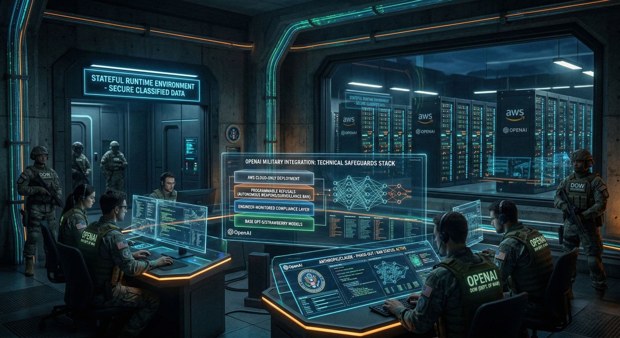 OpenAI Inks Historic Pentagon Deal With 'Technical Safeguards' Following Anthropic Ban đ