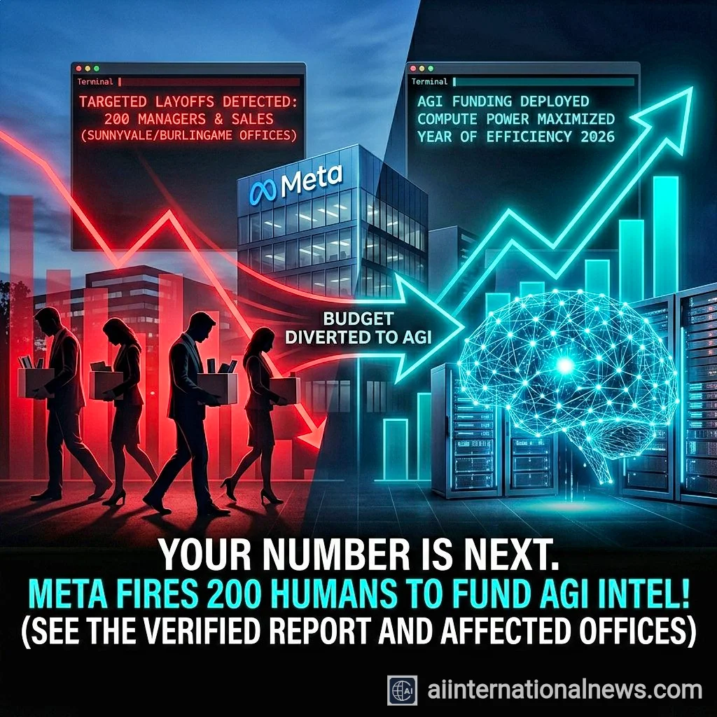 Meta Layoffs 2026: Why 200 Silicon Valley Jobs Were Cut for AI